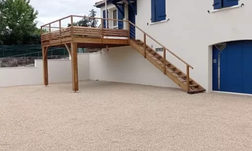 Rénovation et création d'un parking à Floirac, Créon, AGTP33