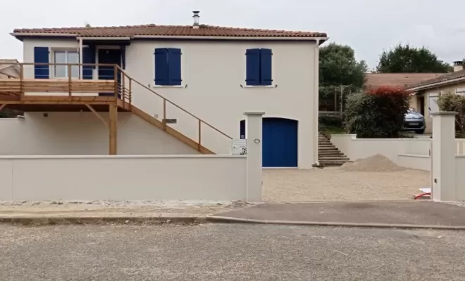 Rénovation et création d'un parking à Floirac, Créon, AGTP33